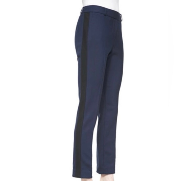 ♥️ KATE SPADE | Navy Margaux Ankle Trousers - sz 6 - Picture 1 of 12